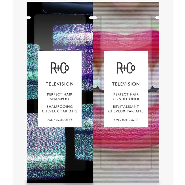 R+Co Television Shampoo & Conditioner Samples