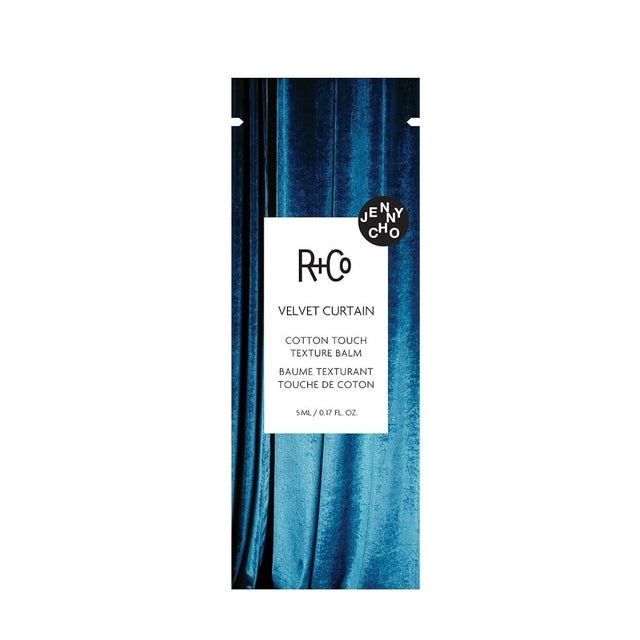 R+Co Velvet Curtain Cotton Touch Texture Balm - Sample 5ml