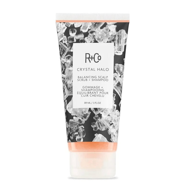 R+co Crystal Halo Balancing Scalp Scrub + Shampoo 89ml