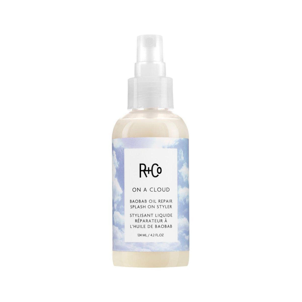 R+Co On A Cloud Baobab Oil Repair Splash-On Styler 124ml