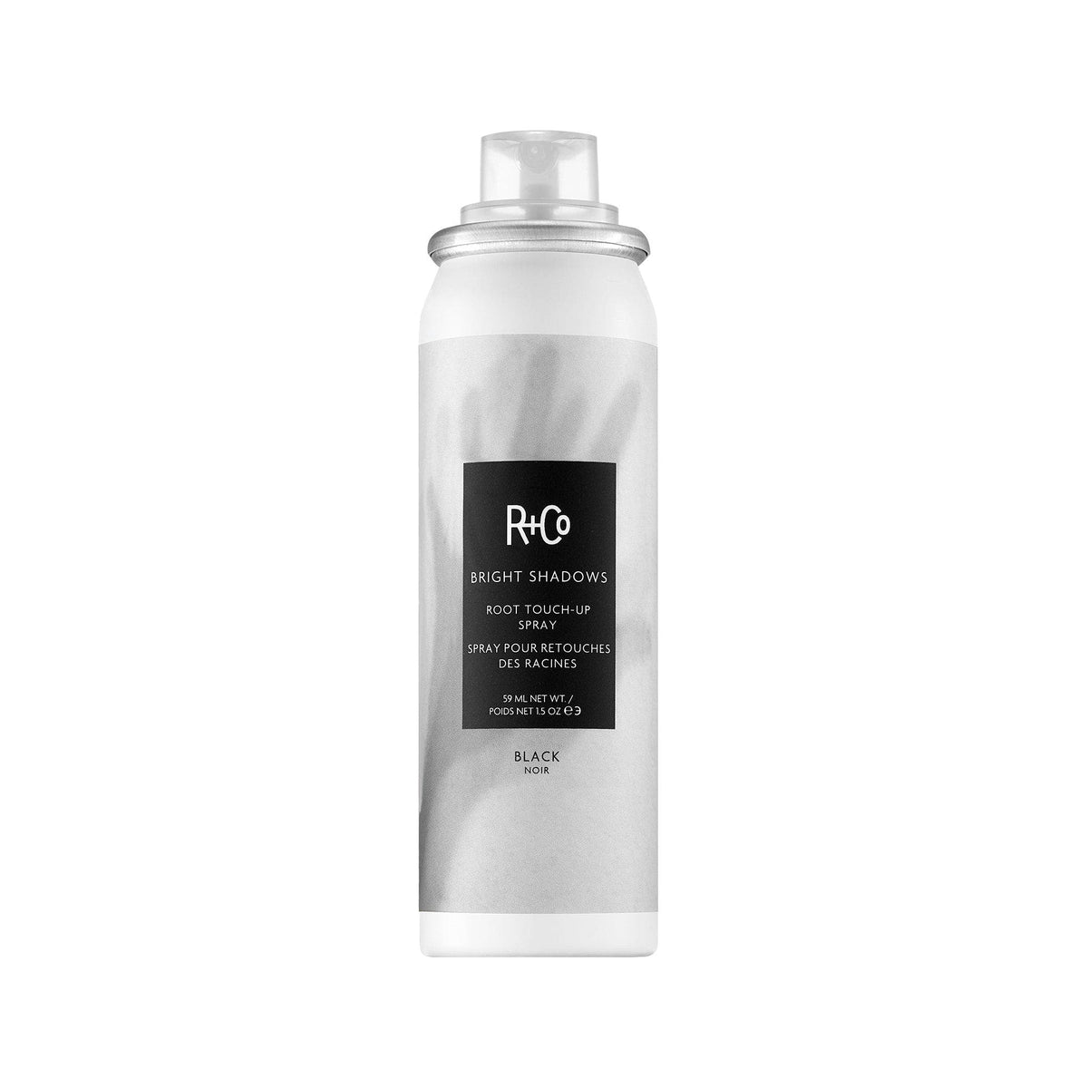 R+Co Bright Shadows Root Touch-Up Spray 59ml - Black