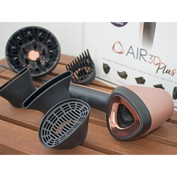 Remington AIR 3D Plus Rose Gold Hair Dryer D7779AU