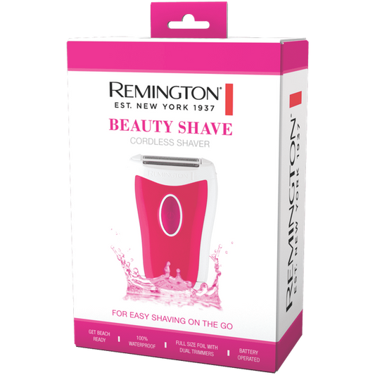 Remington Beauty Shave Cordless Shaver - Fuschia
