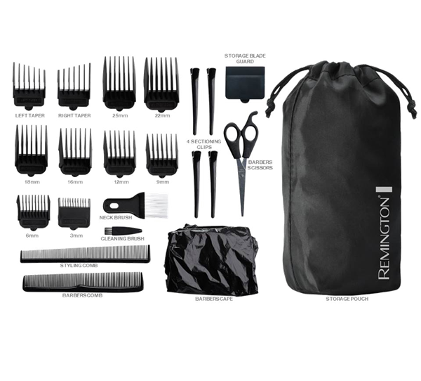 Remington High Precision Haircut Clipper Kit 23 Piece - HC1091AU