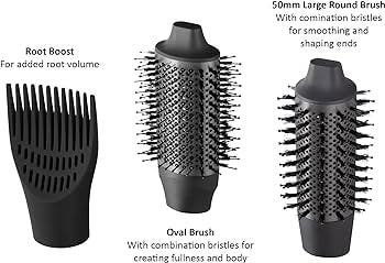 Remington PROluxe You Adaptive Hot Air Styler AS9880AU – Includes Small Oval Brush, Round Brush & Root Boost Attachment