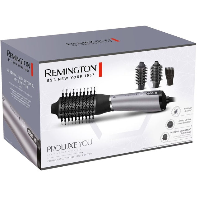 Remington PROluxe You Adaptive Hot Air Styler AS9880AU – Includes Small Oval Brush, Round Brush & Root Boost Attachment