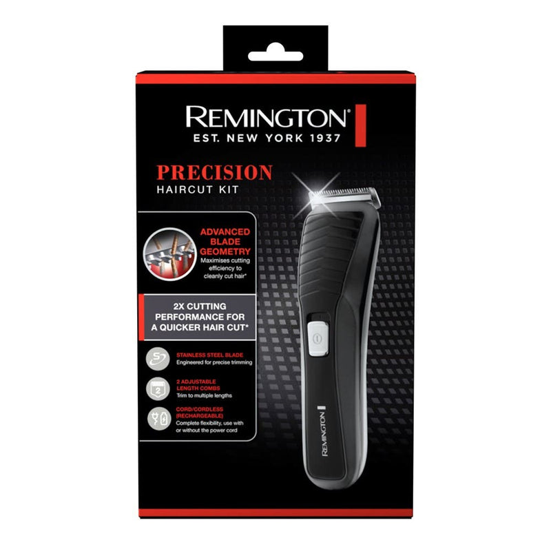 Remington Precision Haircut Cordless Clipper Kit w/ Adjustable Combs- HC7110AU