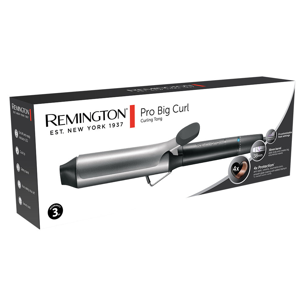 Remington Pro Big Curl Curling Tong 38mm CI5538AU
