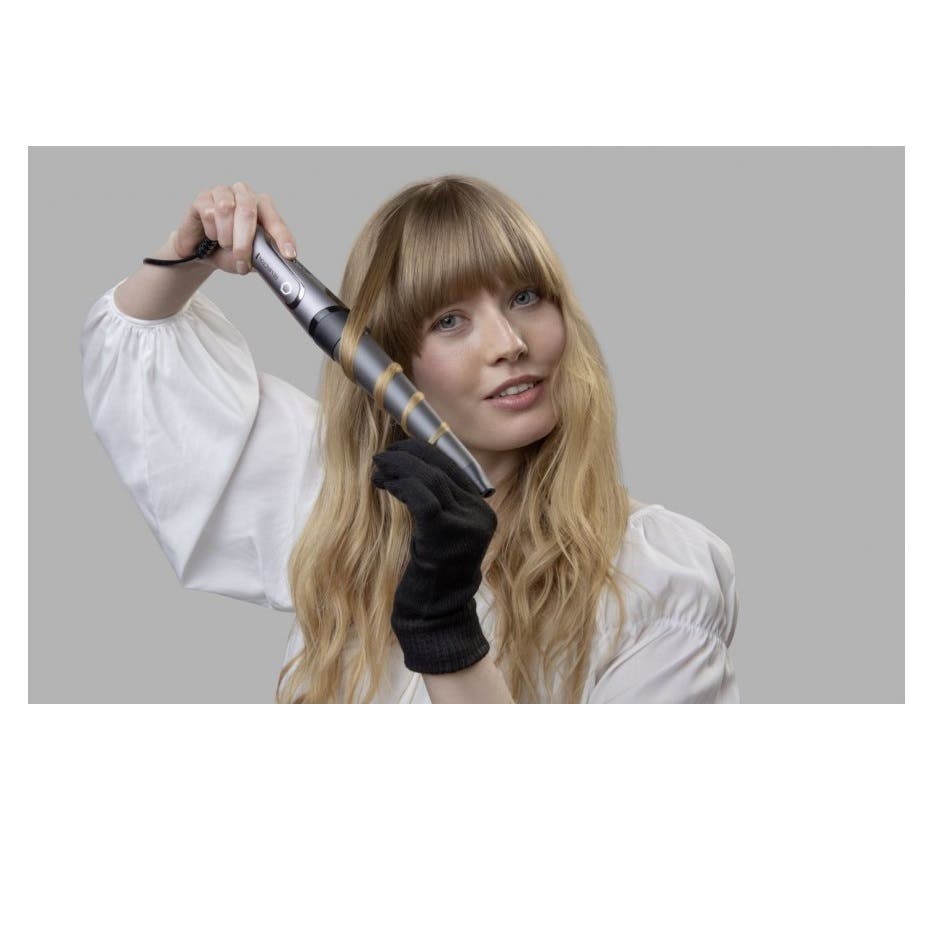 Remington Proluxe You Adaptive Styler 19-32mm Conical Curling Iron CI98X8AU