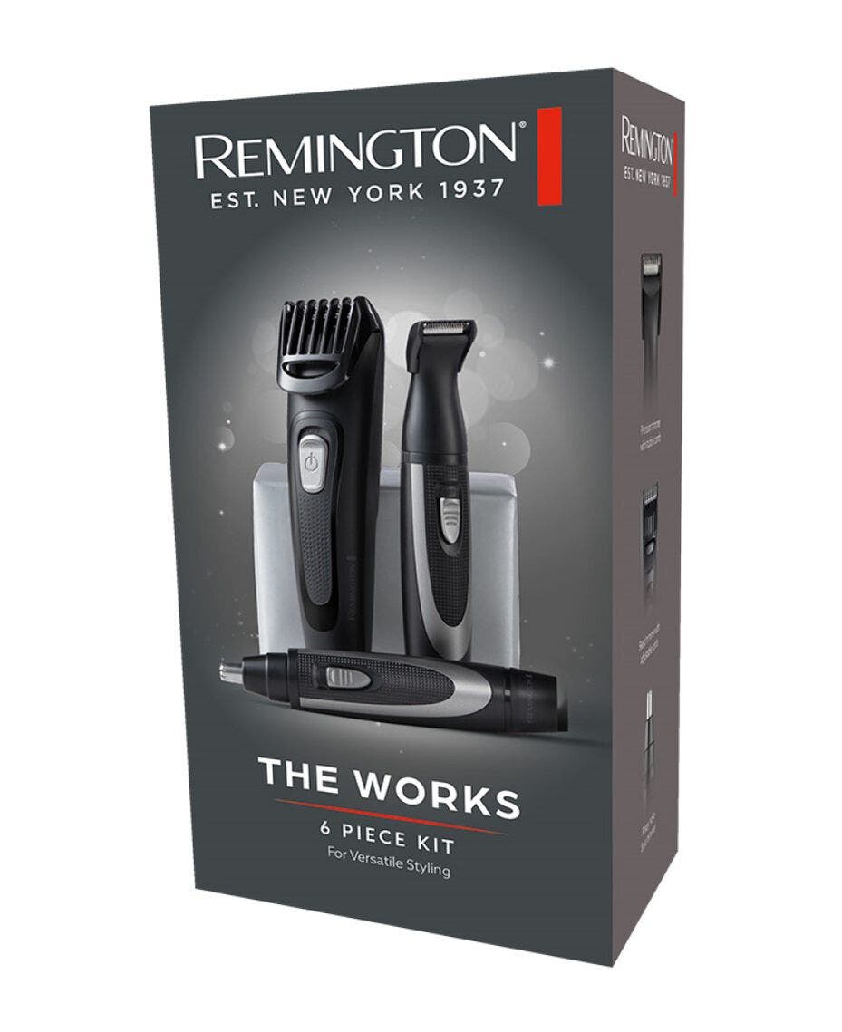 Remington The Works Beard Trimmer 6 Pieace Kit MB905AU