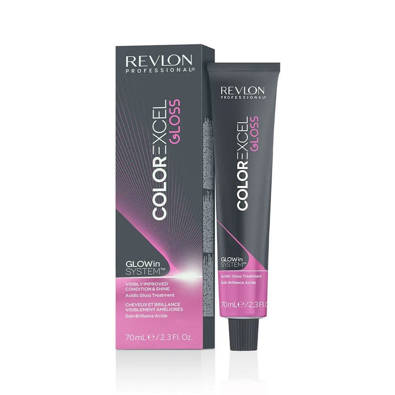 Revlon Color Excel Gloss GLOWin System Hair Colour 70ml - 6.12