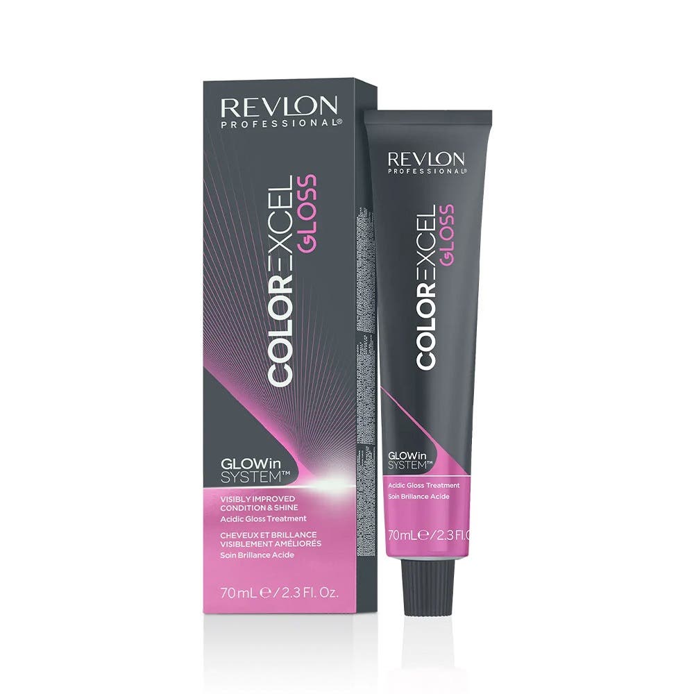 Revlon Color Excel Gloss GLOWin System Hair Colour 70ml - 8.04