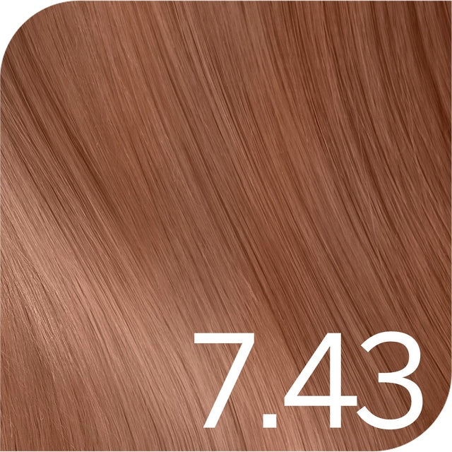 Revlon Professional Color Excel 70ml - 7.43 Medium Copper Golden Blonde