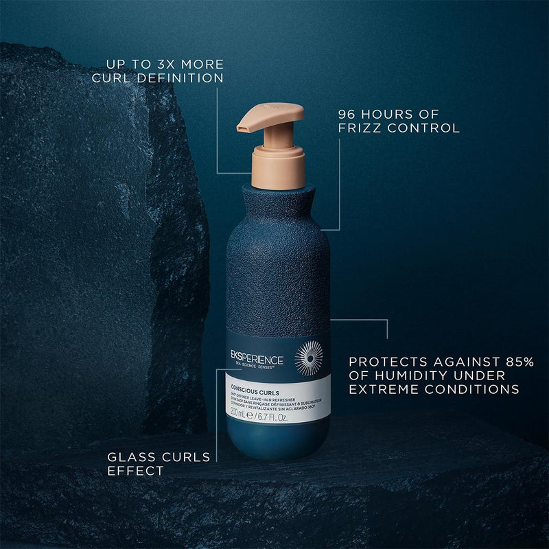 Revlon Professional Eksperience Conscious Curls 360º Definer Leave-in & Refresher Gel Cream 200ml