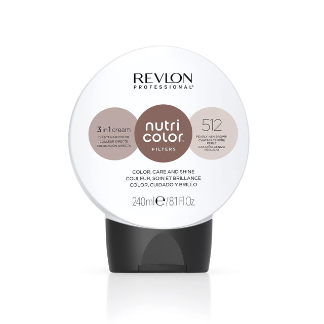Revlon Professional Nutri Color Filter 240ml - 512 Pearly Ash Brown