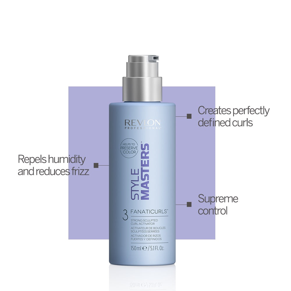 Revlon Professional Style Masters - Fanaticurls, Strong Sculpted Curl Activating Cream 150ml