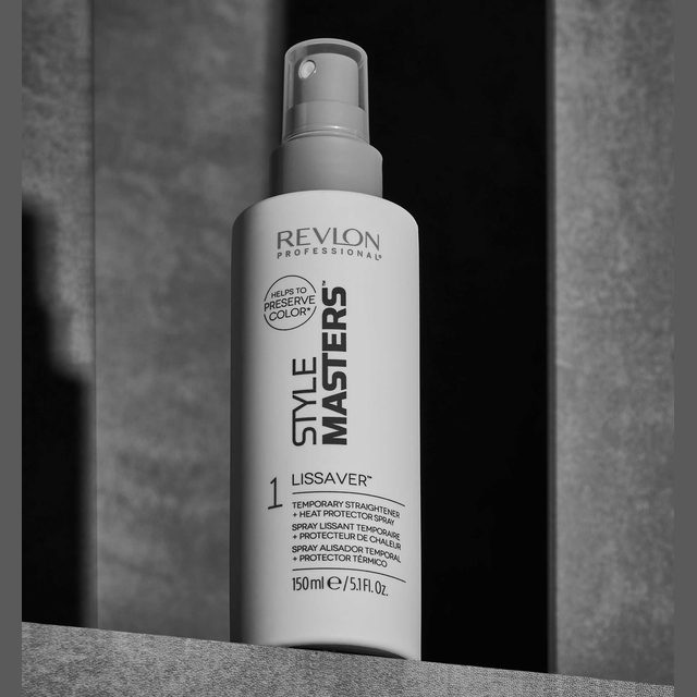 Revlon Professional Style Masters - Lissaver, Temporary Straightener + Heat Protector Spray 150ml