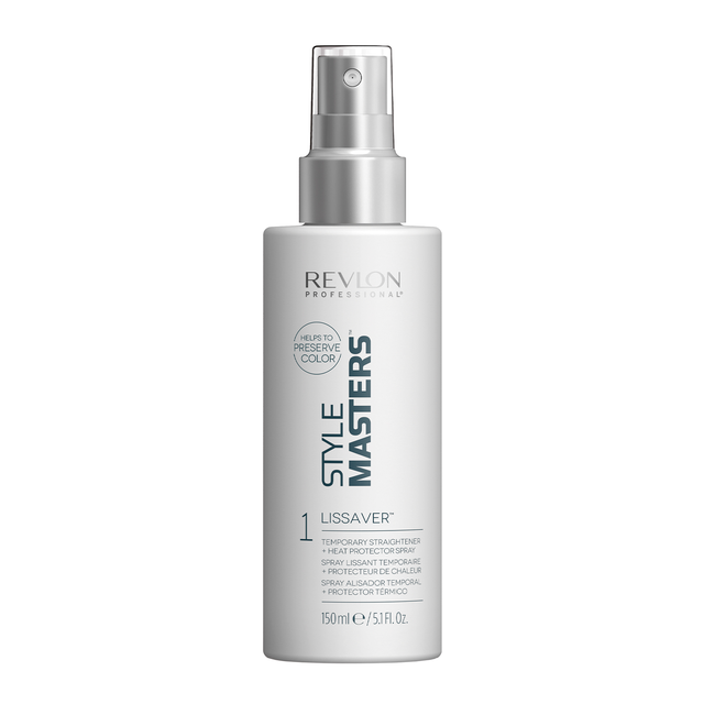 Revlon Professional Style Masters - Lissaver, Temporary Straightener + Heat Protector Spray 150ml