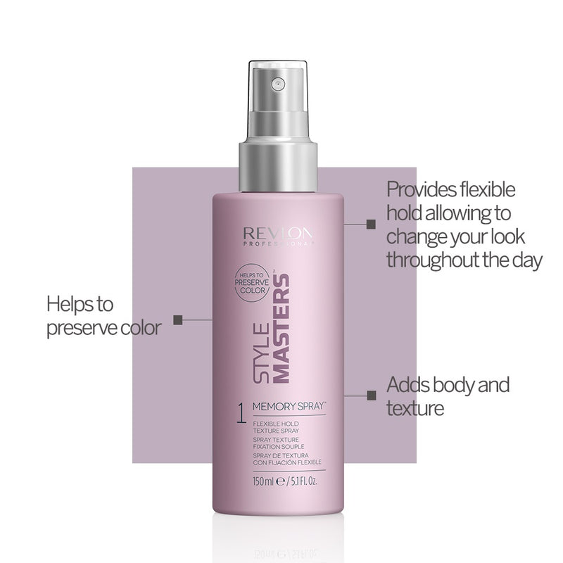Revlon Professional Style Masters - Memory Spray, Flexible Hold Texture Spray 150ml