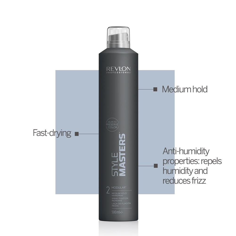 Revlon Professional Style Masters - Modular, Medium Hold Hairspray 500ml