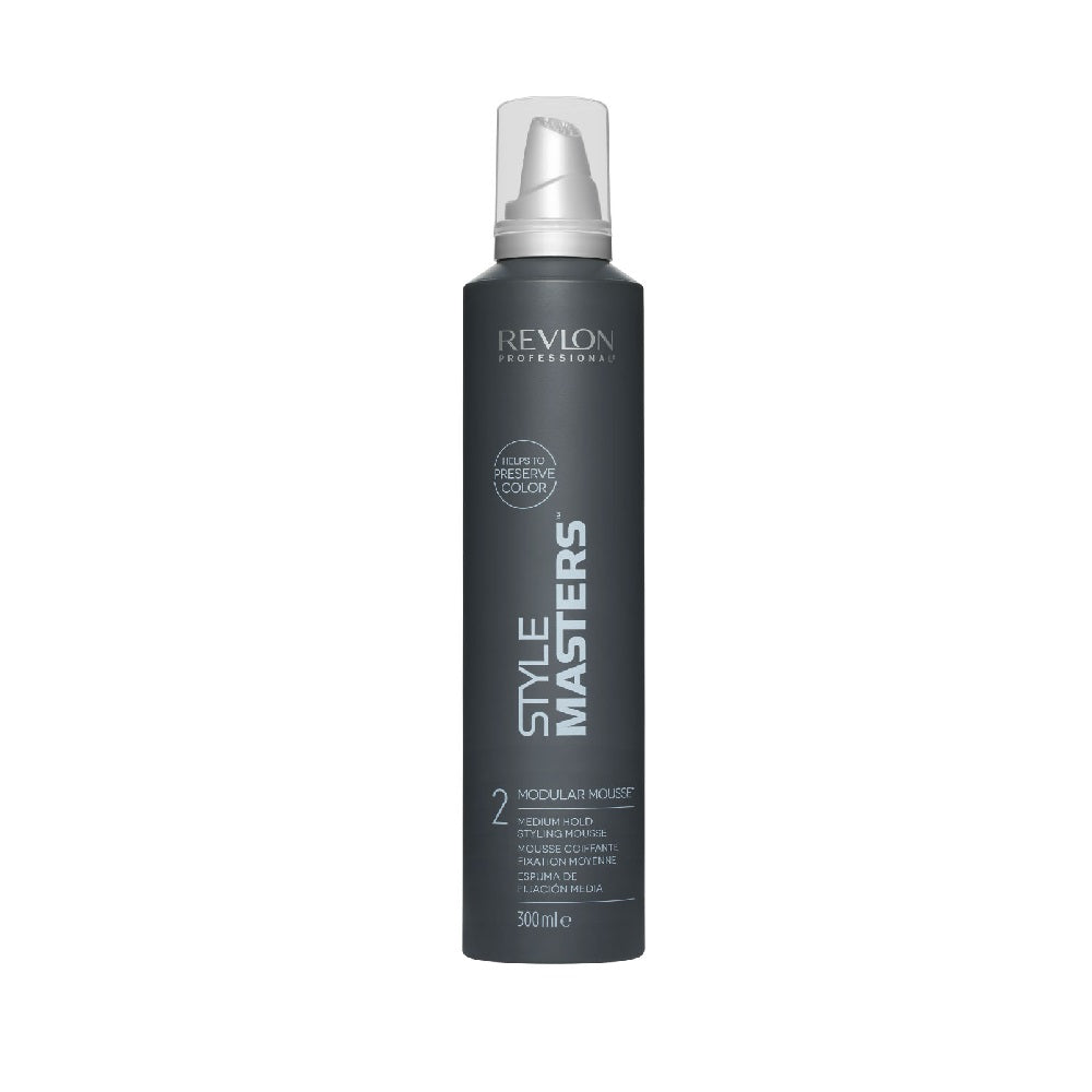 Revlon Professional Style Masters - Modular Mousse, Medium Hold Styling Mousse 300ml