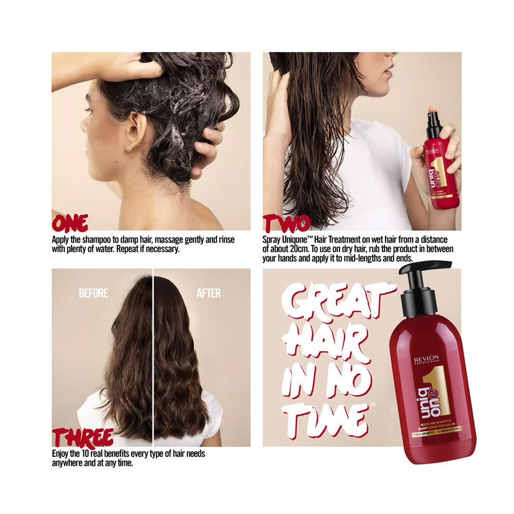 Revlon Professional Uniq One All In One DUO Treatment 150ml and Shampoo 230ml