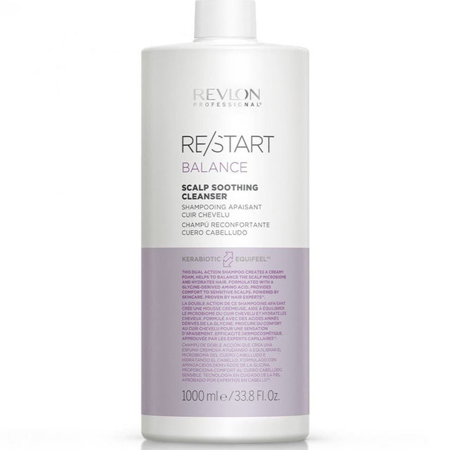 Revlon RE/START Balance Scalp Soothing Cleanser 1000ml