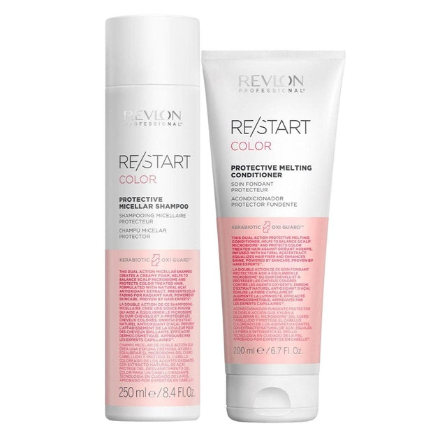 Revlon RE/START Color Protective Micellar Shampoo 250ml and Conditioner 200ml Duo