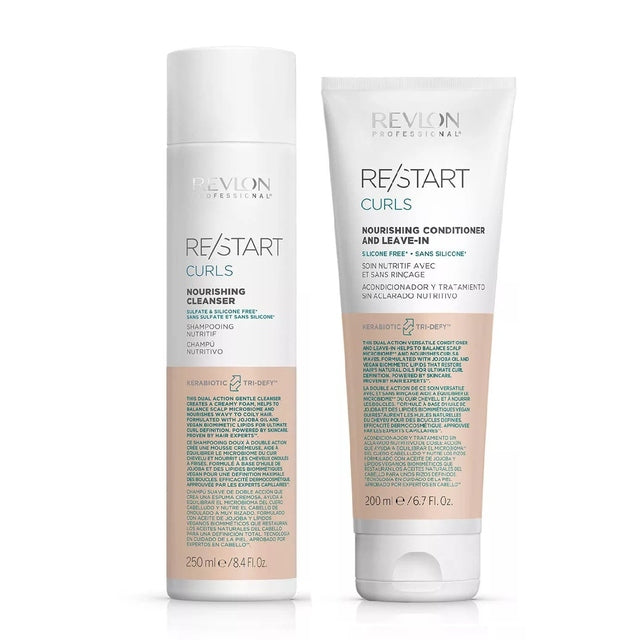 Revlon RE/START Curls Cleanser & Conditioner Duo
