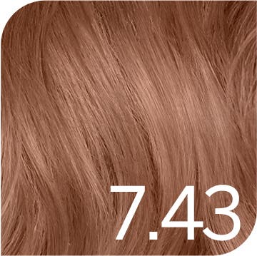 Revlon Revlonissimo Colorsmetique 60ml 7.43 Medium Copper Golden Blonde