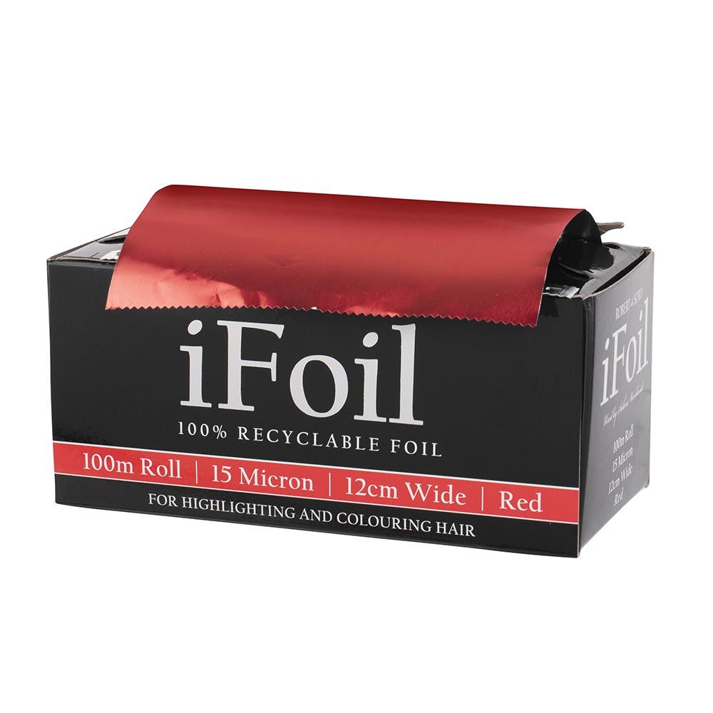Robert De Soto 100m, 12cm Wide IFoil – 15 Micron, Red