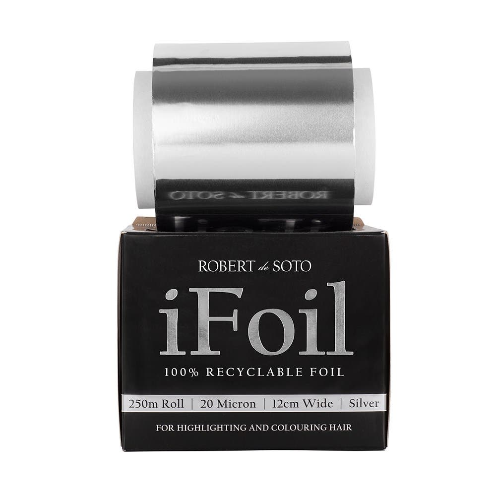 Robert De Soto 250m Roll 12cm Wide silver iFoil - 20 Micron 138056