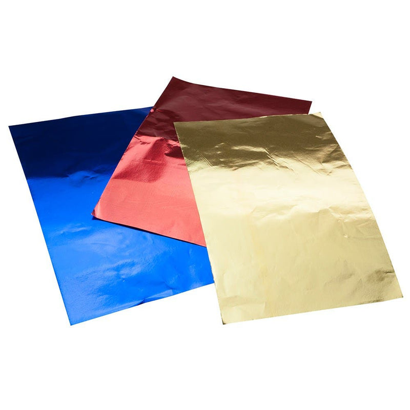 Robert de Soto Pre Cut Foil 225 Sheets Coloured Frefolded Foil, 15 Microns 12.7x20cm 138008
