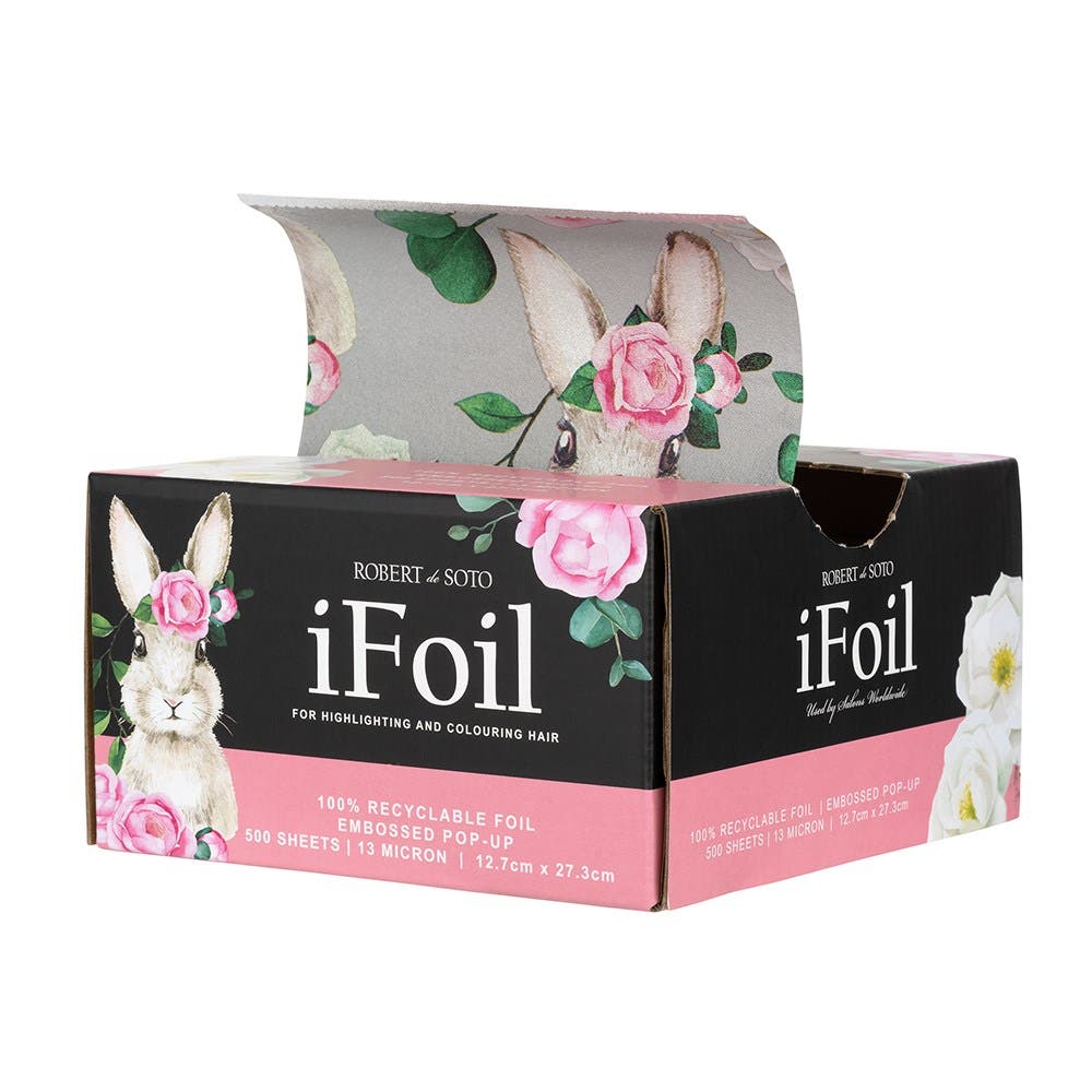 Robert de Soto iFoil Embossed Pop Up Bunny 500 Sheets 13 Micron 12.7cm x 27.3cm 137832