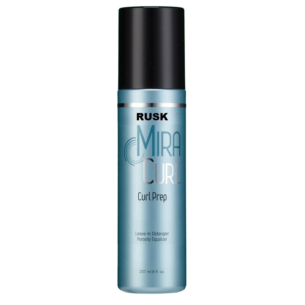 Rusk MiraCurl Curl Prep Leave-in Detangler Porosity Equalizer 237ml