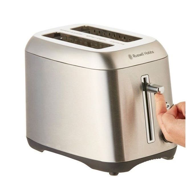 Russell Hobbs Carlton 2 Slice Toaster Brushed Stainless Steel