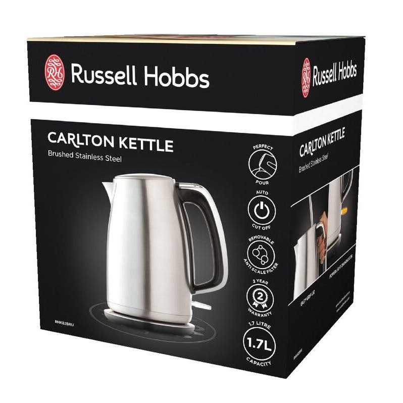 Russell Hobbs Carlton Kettle Brushed Stainless Steel