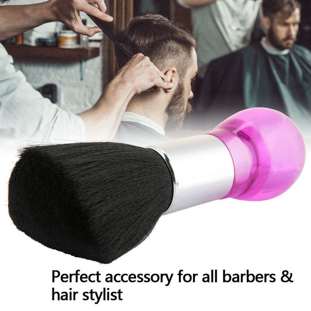 SSS Crystal Large NECK BRUSH 16cm Barber Hairdresser Make Up Hair Duster Brush