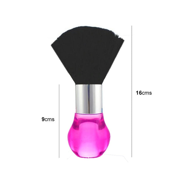 SSS Crystal Large NECK BRUSH 16cm Barber Hairdresser Make Up Hair Duster Brush