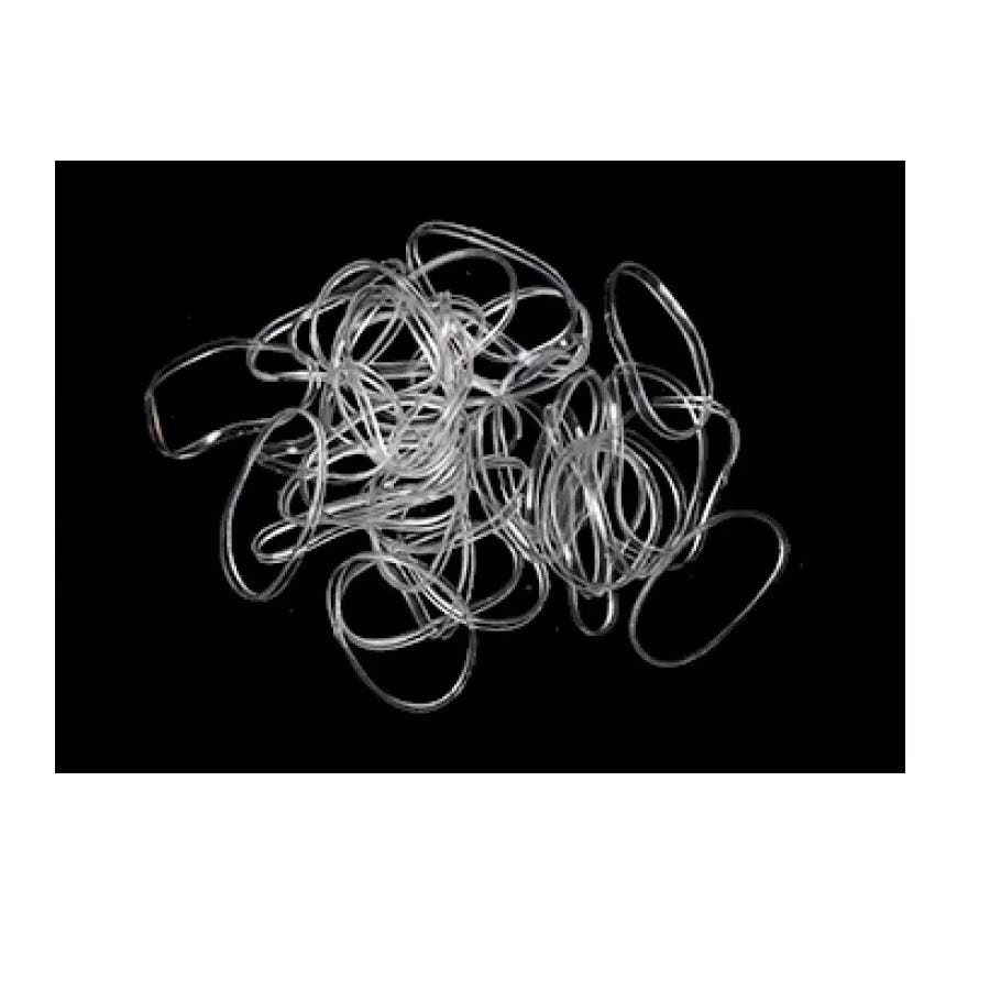 Women Elastic Rubber Band Ponytail Holder Hair Ties Rope 100pcs