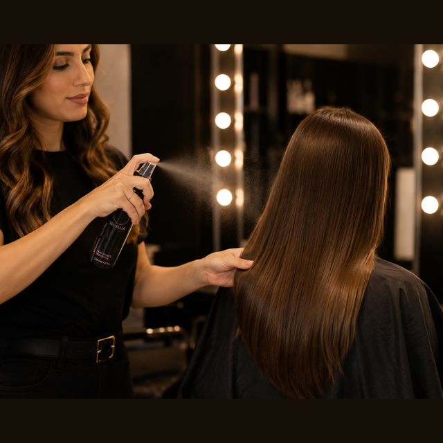 SSS Heat Protectant Spray for Blow Drying, Straightening & Curling | UV & Thermal Protection
