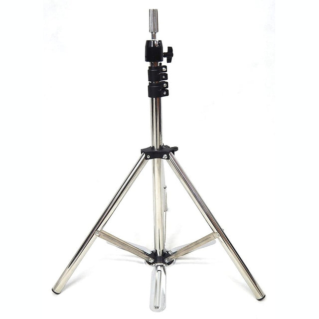 SSS Mannequin Tripod with 3 Stabilizing Base Pedals - SILVER for Mannequin Head