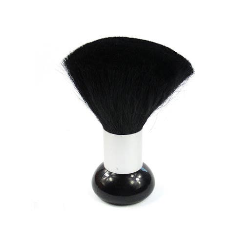 SSS Small Handy Barber Duster Brush White Ring Neck Brush