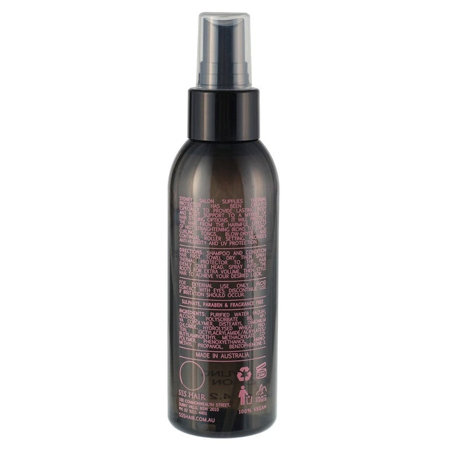 SSS Thermal Heat Styling Protector Spray 125ml – Heat & UV Protection