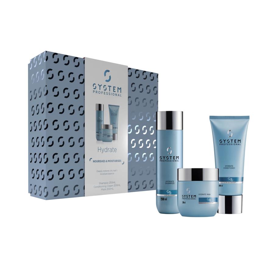 System Professional Hydrate Trio (Shampoo, Conditioner & Mask)