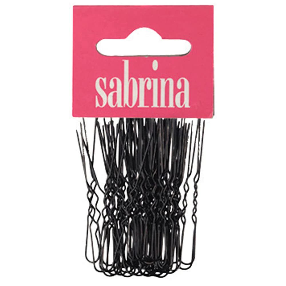 Sabrina Fringe Pins 50 Pins Bag - Black