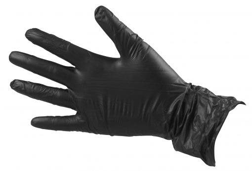 Salon Smart BLACK Gloveworks Professional Vinyl Gloves 100pk - Medium