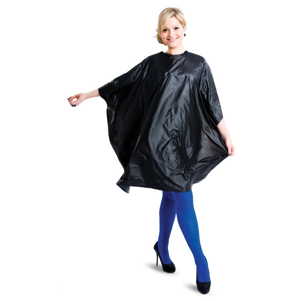 Salon Smart Colour Me Colouring Hairdressing Cape - Black