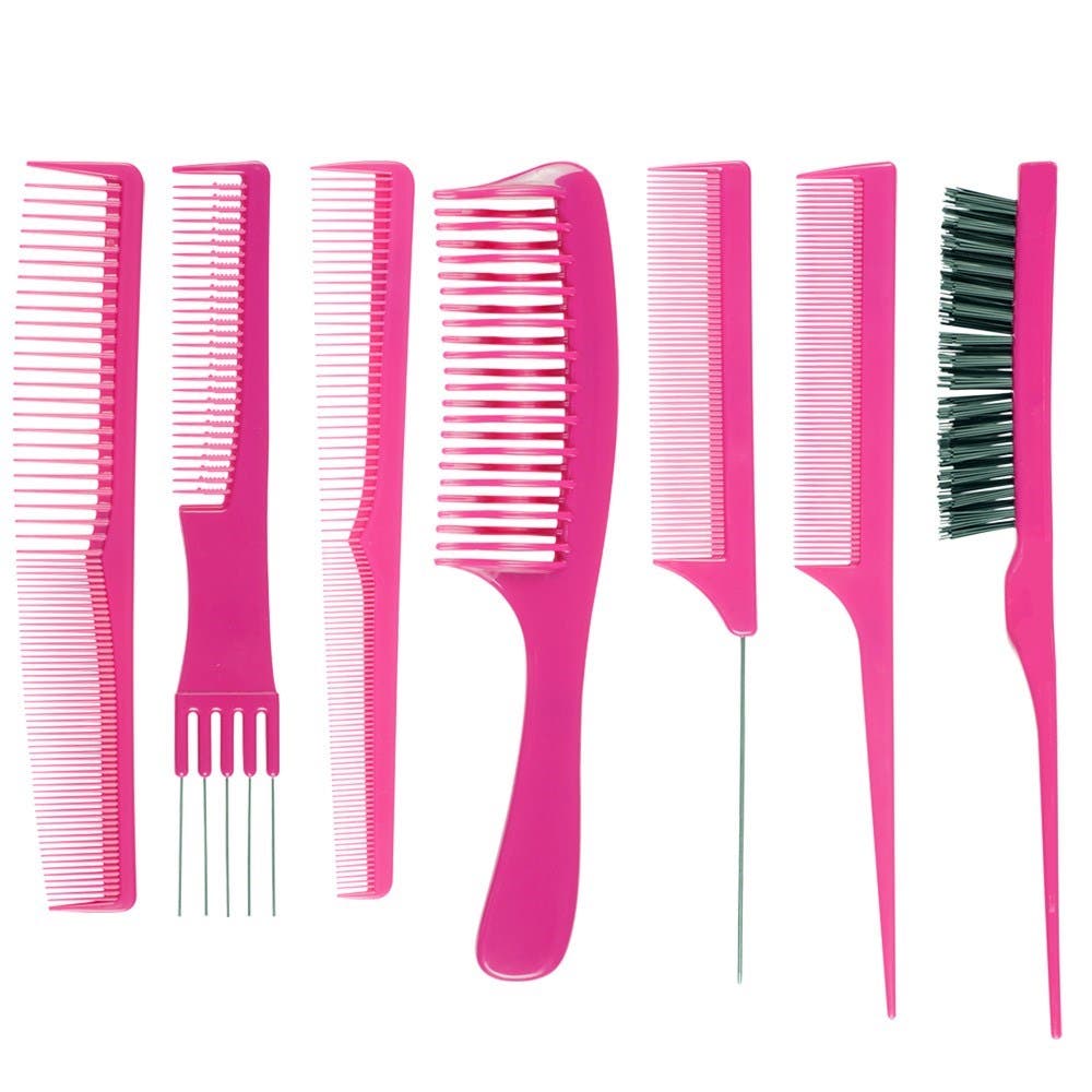 Salon Smart Folding Comb Set - Pink 135821