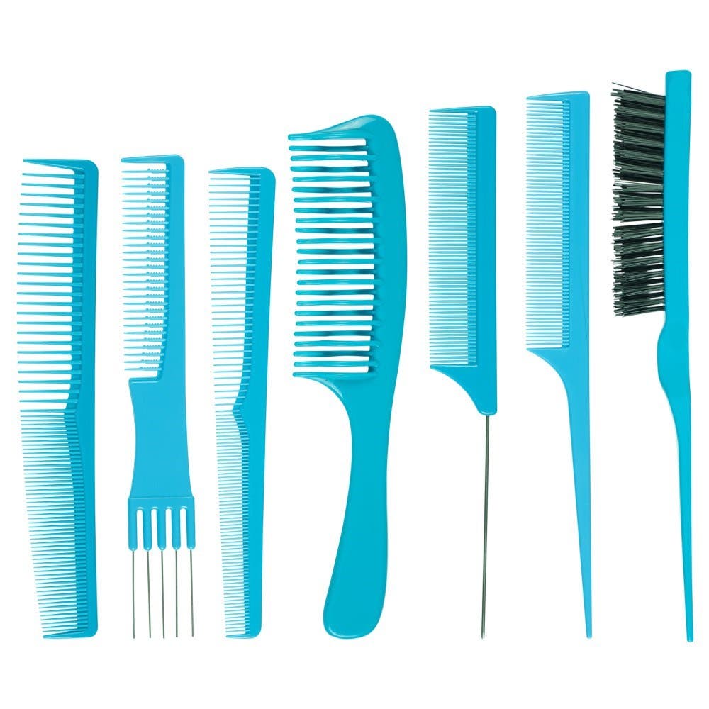 Salon Smart Folding Comb Set - Teal 135823